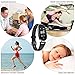 Fitness Tracker, Women Sport Tracker Smart Watch Band Bracelet, Heart Rate Monitor Smart Bracelet,Women Swimming Waterproof Wristband Watch with Health Sleep Activity Tracker Pedometer for Smart Phone