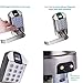Fingerprint Door Lock, ARDWOLF A1 Keyless Biometric Keypad Door Locks with Reversible Lever and Automatic Locking, No Drills Needed - Satin Nickel, Provide with USA Local Repair Service