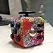 Fidget Cube Attention Cube Relieves Stress and Anxiety Educational Development Toys, Fidget Toys, Killing Time for ADD, ADHD, Anxiety, and Autism Kids and Adults (Rainbow)