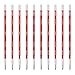 Zebra Ballpoint Pen Refill, Sarasa, NJK-0.5 Lead, Red, 10 Count BRNJK5R