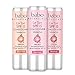 Babo Botanicals 70+% Organic Tinted Lip Conditioner SPF 15, Holiday Trio, Water-Resistant Lip Balm - 0.15 Ounce - 3 Count (Pack of 1), pink (SG_B075G17BXV_US)