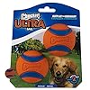 Chuckit-Ultra-Ball-Durable-High-Bounce-Rubber-Dog-Ball-Launcher-Compatible-2-Pack-Medium ChuckIt! Ultra Ball Dog Toy, Durable High Bounce Floating Rubber Dog Ball, Launcher Compatible Toy For Dogs, Medium…