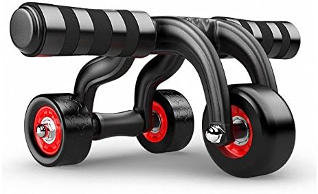 Darhoo Ab Roller Fitness Equipment 3 Wheels Abdominal Core Exercise Gym Bodybuilding Workout Tool Home Fitness Equipment