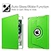 Fintie Rotating Case for iPad 6th / 5th Generation (2018/2017), iPad Air 2 / Air 1 (9.7 Inch) - 360 Degree Rotating Protective Stand Cover Auto Sleep, Green