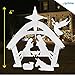 EasyGO Outdoor Nativity Christmas Decoration-Outside Yard, 4 Foot Tall