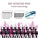 Hair Dryer Brush, EMISK One Step Hair Dryer and Styler 3-IN-1 Negative Ionic Blow Dryer Brush, Hairdryer/Hair Straightening/Curl Hot Air Brush for Hair Styling