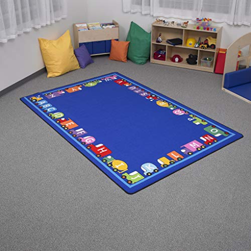 Children's Factory Learning Carpets MyValue 108"x72" Caravan of Cars