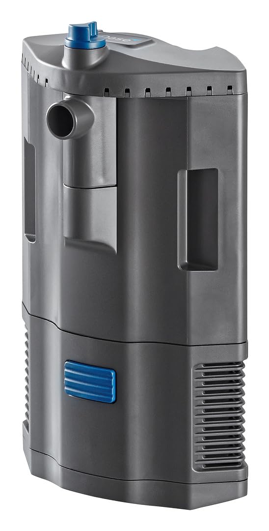 Oase BioPlus 50 - Integrated Internal Aquarium Filter With 3-Step Filtration, Adjustable Diffuser Nozzles, and EasyClean Mechanism - 350 Litre/Hour Pump - For Tanks Up to 50 Litres