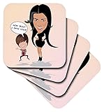 3dRose cst_127720_1 Kim Kardashian And Justin
