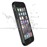 iPhone 6S Waterproof Case,30cm Life Waterproof, iThrough iPhone 6 Underwater Case, Dust Proof, Snowproof, Shockproof, Ultra Slim Durable Protective Case for iPhone 6, iPhone 6S, 4.7 Inches (Black)