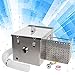 vinmax Stainless Steel Grease Trap Interceptor Set Detachable Design Grease Trap Commercial Grease Traps for Restaurant Kitchen Wastewater Removable Baffles(Ship from US)