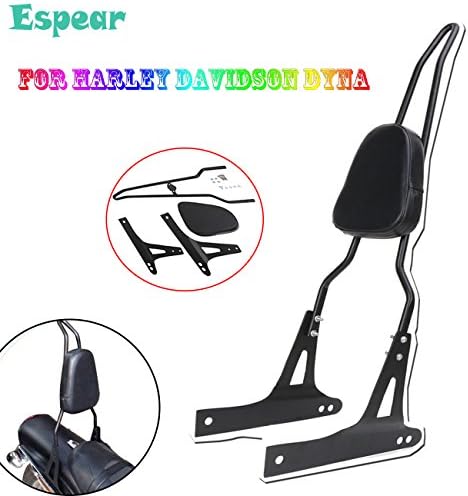 Detachable Passenger Sissy Bar Backrest with Luggage Rack for Harley Davidson Dyna FXD FXDB FXDC FXDL FXDWG FXDSE