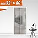 MAGZO Insulated Screen Door, White, Fit Door Size Up to 32 X 80 Inches, Modern Style, TPU Material