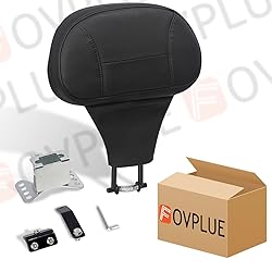 FOVPLUE Adjustable Rider Backrest,Detachable