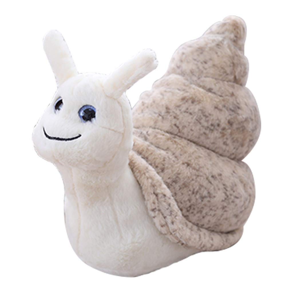 m·kvfa Kawaii Snails Plush Toy Soft Lovely Dolls Stuffed Animal Toy 8 in Stuffed Animal Birthday Party Favor Supplies for Kids Boys Home Office Car Decor