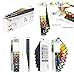 Watercolor Paint Set - 42 Assorted Colors with Water Brush. Artist Foldable and Portable Pocket Travel Kit for Outdoor Painting and Sketching | Art Supplies for Adults, Students, Kids
