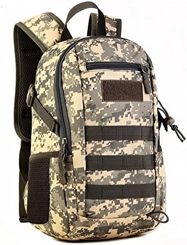 Hung Kai 12L mini lightweight wide mouth opening specification durability water resistant outstanding 6 colors to choose camouflage pattern casual backpack outdoor backpack