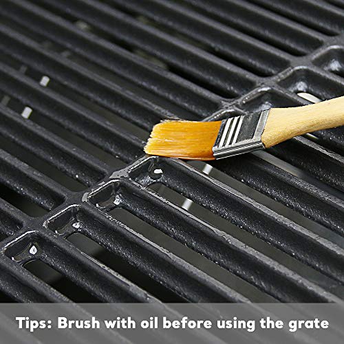 Uniflasy 8835 Cast Iron Gourmet BBQ System Cooking Grate for 22.5 inch