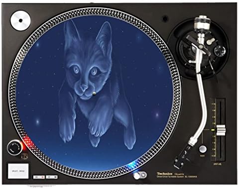Space Kitty Cat - DJ Turntable Slipmat