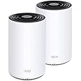TP-Link Deco Tri Band Mesh WiFi 6 System(Deco X68) - Covers up to 5500 Sq. Ft.Whole Home Coverage, Replaces Wireless Routers and Extenders, 2-Pack (Renewed)