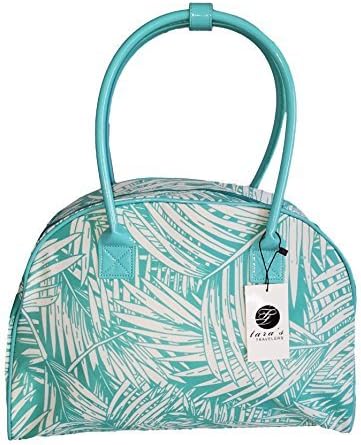 palm print beach bag