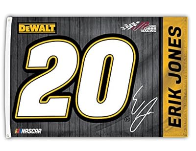Erik Jones #20 2018 NUMBER 3x5 Flag w/grommets Outdoor House Banner Nascar Racing