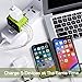 Universal Travel Adapter, Castries All-in-one Worldwide Travel Charger Travel Socket, International Power Adapter with 4 USB Ports, AC Plug for US EU UK AU & Asian Countries, Green