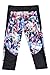 COCOLEGGINGS Womens 3D Digital Print Gym Athletic Workout Capri Leggings Tights