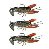 Lixada Soft Fishing Lure Crawfish Bait Shrimp