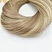 Sunny 18inch U Tip Hair Extensions Human Hair Dark Ash Blonde to Bleach Blonde Highlight Extensions U Tip Keratin Remy Hair Extensions 1g/1s 50G