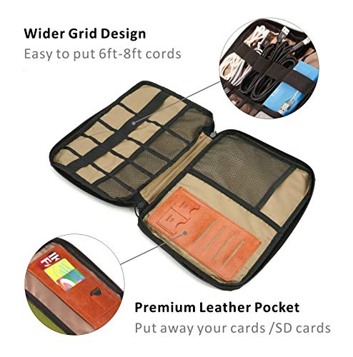 Travel-Universal-Gadget-Cable-Organizer-Bag-Portable-Electronics-Accessories-Storage-Bag-Tech-Gear-Carrying-Pouch-for-Cords-Tablets-USB-Cables-SD-Cards-Player-Hard-Drive-Power-Charger-Grey