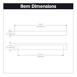 Hickory Hardware 10 Pack Solid Core Kitchen Cabinet