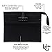Herb Guard Smell Proof Bag with Built-In Combo Lock (12x10 inches, Holds 3 Ounces) - Comes with 2 Resealable Bags to Keep Contents Fresh