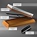 Gilded Chef - Sharpening Stone Set and Whetstone Sharpener - 400/1000 Grit Waterstone Kit - Sharp Tools are Better - Best for Repairing Kitchen Knife, Tactical Knife, Scissors, Razor, Chisel & Sword