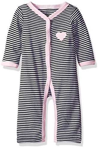 Hudson Baby Unisex Baby Cotton Coveralls, Pink