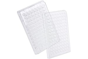 5PCS Cell Bacterial Culture Plate 96 Well For General Suspension Culture, Bacterial Culture, Insect Raising（Flat Bottom）
