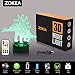 ZOKEA Dinosaur Toys Night Lights for Kids 7 Colors Changing 3D Night Light with Smart Touch & Remote Control Bedside Lamp for Kids for Boys Girls Age 2 3 4 5 6+ Year Old Boys Gifts Boys Toys