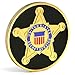 Secret Service Challenge Coin Collection - Gold Plated Challenge Coin, Stunning Detailing