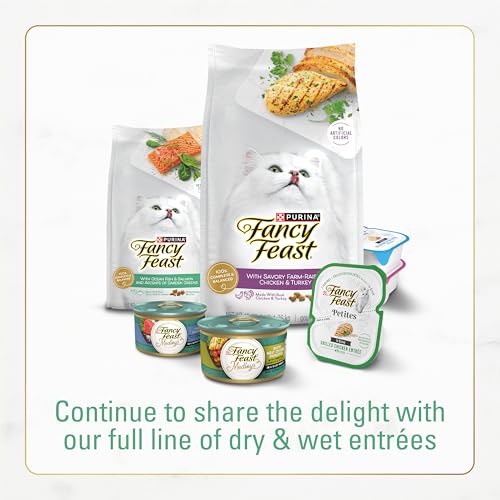 PURINA FANCY FEAST DRY CAT FOOD WITH OCEAN FISH AND SALMON – 3 LB. BAG