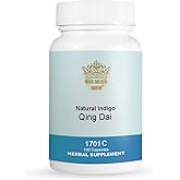 Rock Golden Queen Qing Dai, Indigo Naturalis, 100 Capsules/Bottle (2 Bottles)