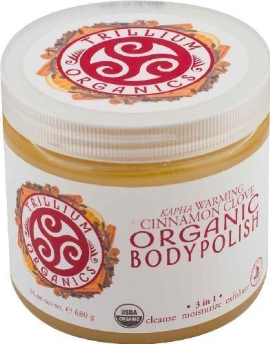 Body Polish Organic Warming Cinnamon and Clove 24 Ounces