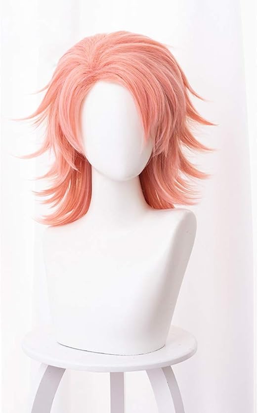 Peluca Demonio Asesino Animado Pelo Rizado Largo Con Cola De