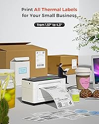 MUNBYN Thermal Label Printer 300DPI, 4x6 Shipping