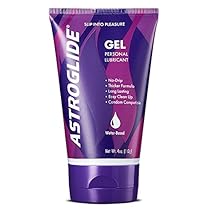 Astroglide Personal Lubricant Gel - Thick Water Based Lube Gel with Natural Feel - Smooth Lubricating Base Provides Easy Clean-Up and Ultimate Pleasure!