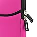 Kozmicc 10 Inch Tablet Sleeve Case Cover (Pink) w/ Handle, Premium Neoprene, Front Pocket for Apple iPad (All), Android, Windows Tablets [Fits Up to 10.4 x 8 Inch Tablets]