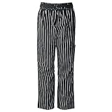 ABSOLUTE Baggy Chef Pants with Cargo Pockets, Elastic Waist CC220AB