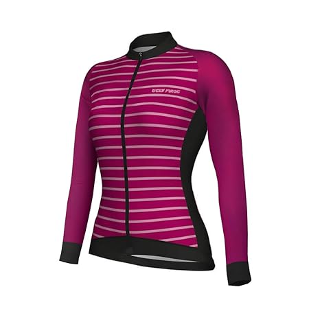 Uglyfrog Newest Damen Fahrradbekleidung Langarm Radtrikot Set Outdoor Radsport Gemütlich Radkleidung Trikot Jersey + Lange Ra
