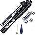 Webetop Mini Bike Pump with Frame Mount 260PSI Portable Fits Presta Schrader Valve Quick Inflate for Road Bike Mountain Bike Ball Basketball