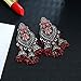 Kofun Earrings, Retro Indian Bollywood Kundan Jhumka Jhumki Drop Earrings Gypsy Fashion Jewelry