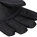 Simplicity Women's Waterproof 3M Thinsulate Winter Ski Gloves,Black Silver,M